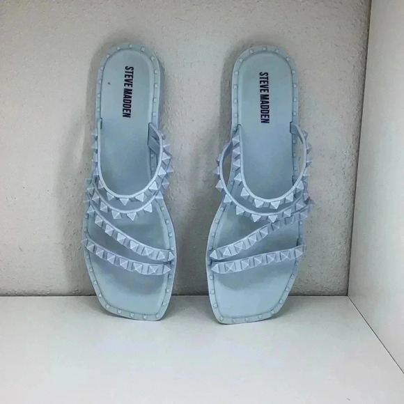 Steve Madden Skyler Jelly Slide Sandals Size 7 - Picture 2 of 6